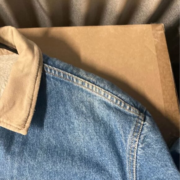 Lee Sherpa Lined Stormrider Jean Jacket (42) - Picture 7 of 8